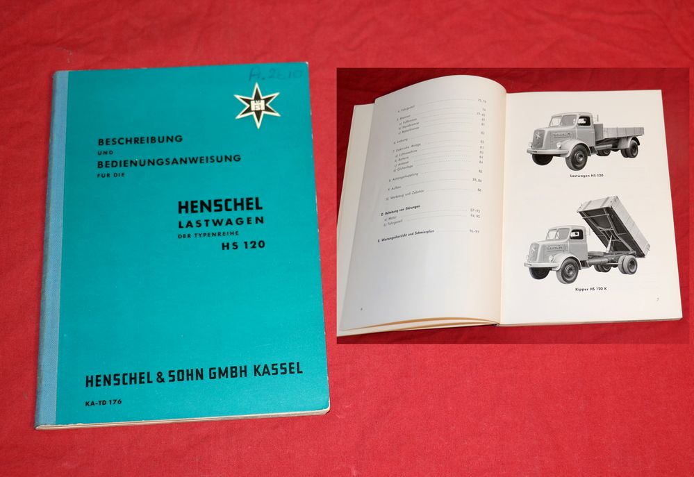 Henschel HS 120 Betriebsanleitung