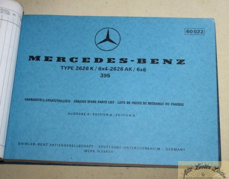 16340_ersatzteilliste_mercedes_benz_lkw_mb_lkw_neue_bj_1973_89_bhrLwOby2R0Wt7 Mercedes 2626 K 6x4 , AK 6x6 Fahrgestell