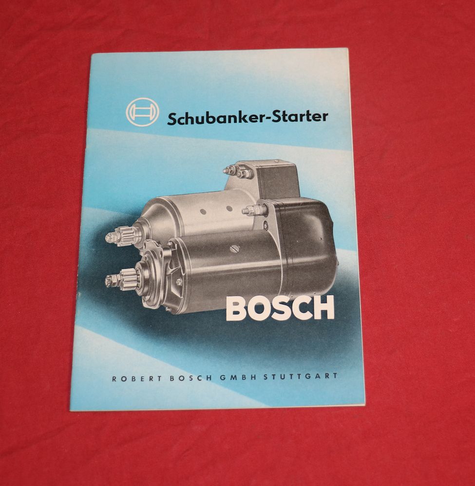 BOSCH Schubanker Anlasser