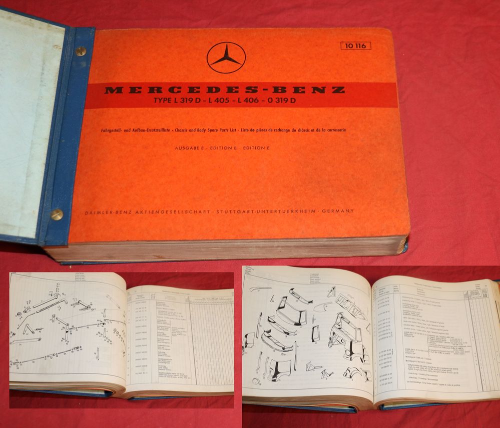 Mercedes L 319 D, O 319 D , L 405 , L 406