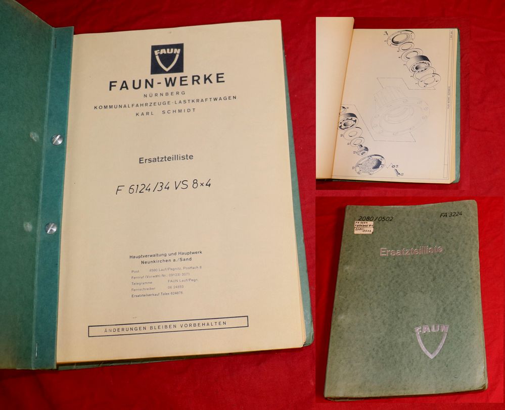 FAUN F 6124 VS 8x4 Frontlenker Zugmaschine