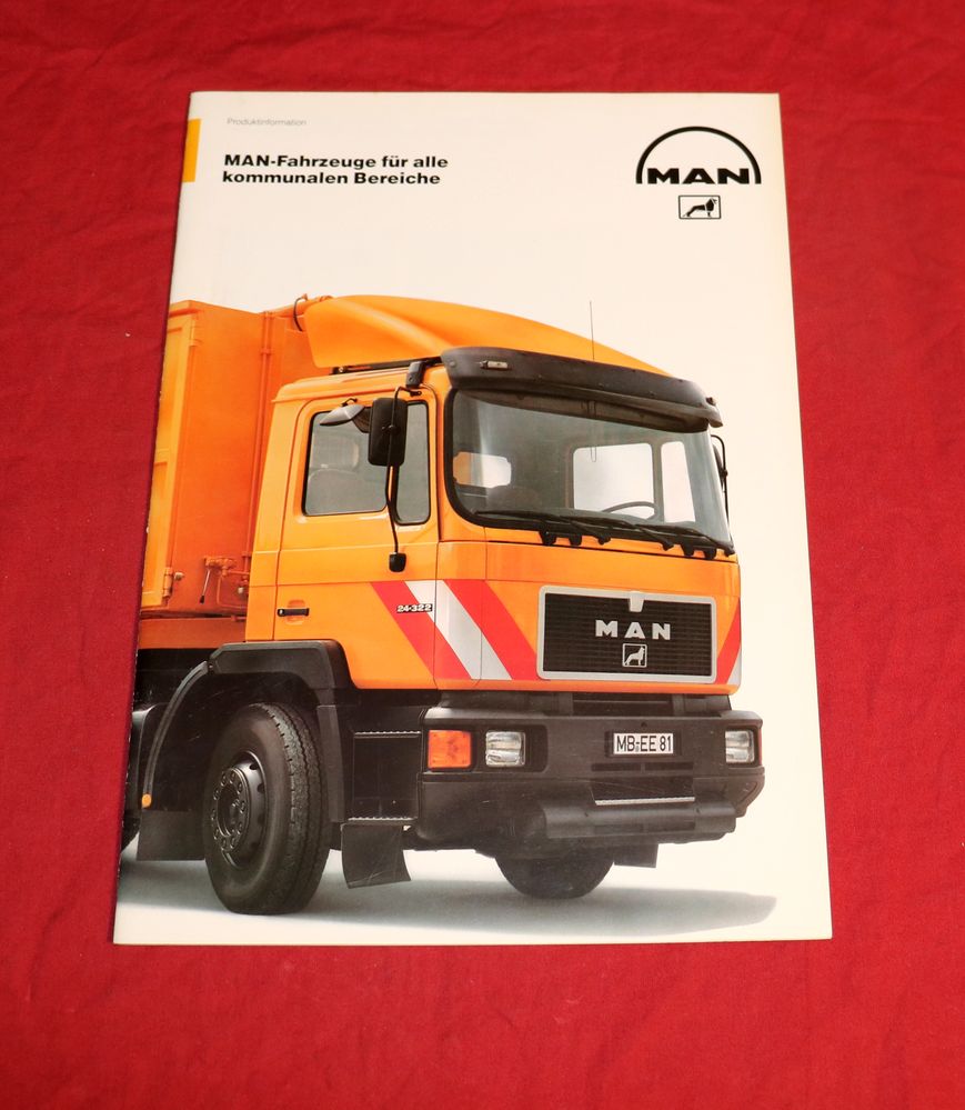 MAN Kommunalfahrzeuge Prospekt 1990