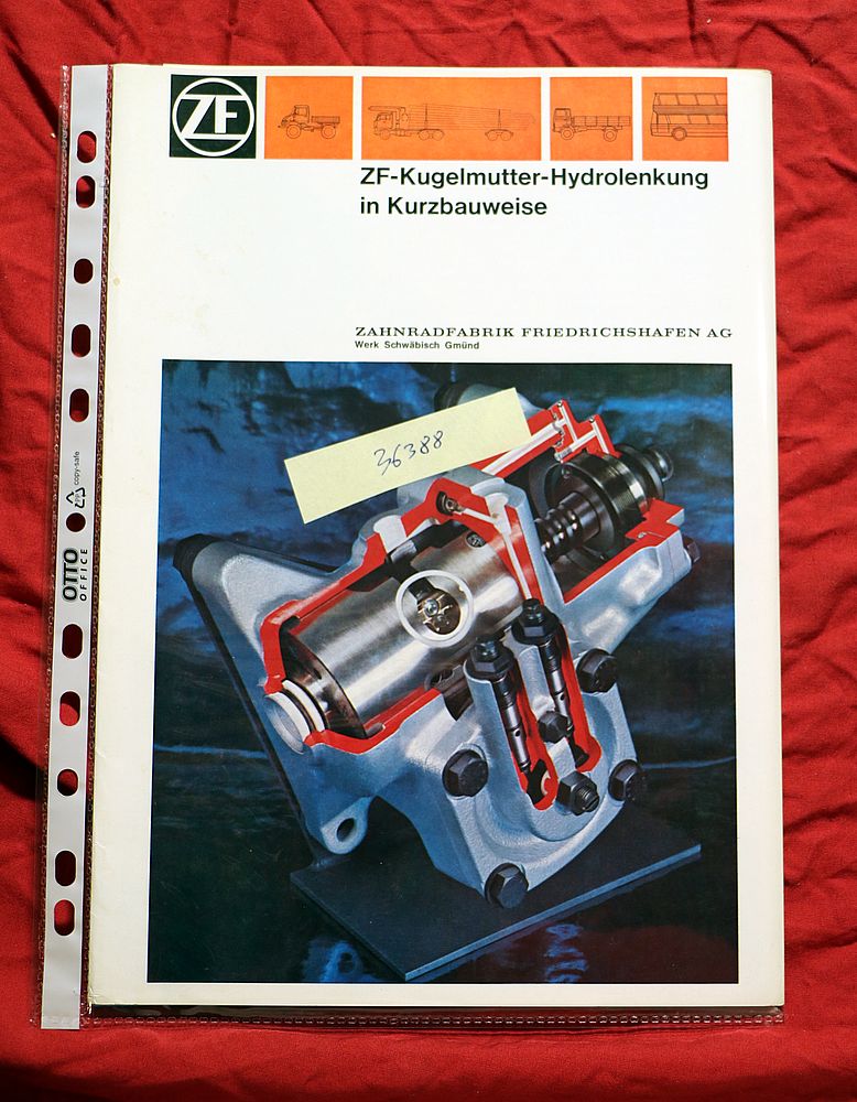 ZF Kugelmutter Hydrolenkung Kurzbauweise