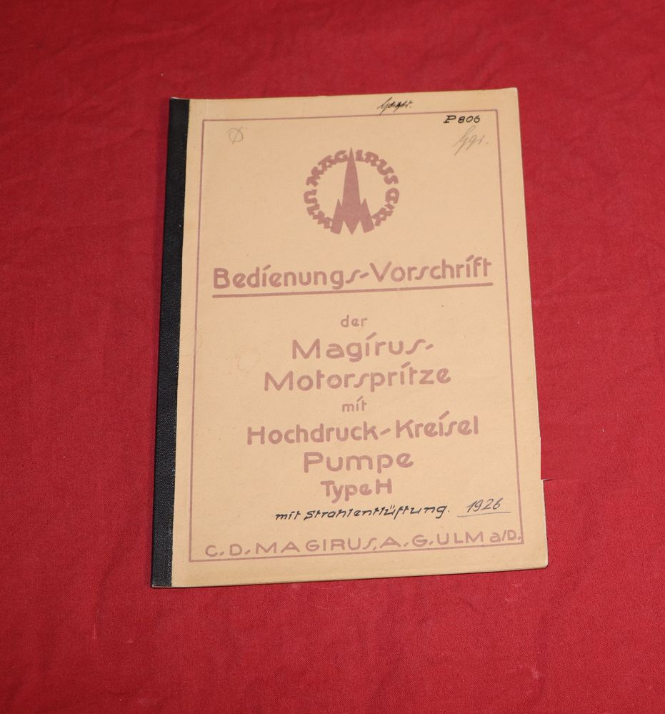 Magirus Motorspritze mit Kreiselpumpe Typ H