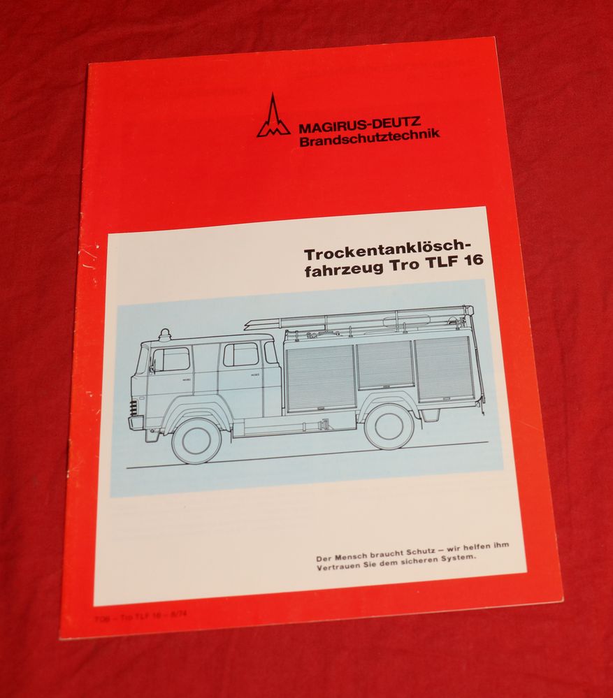 Magirus Tro TLF 16 Löschfahrzeug Feuerwehr