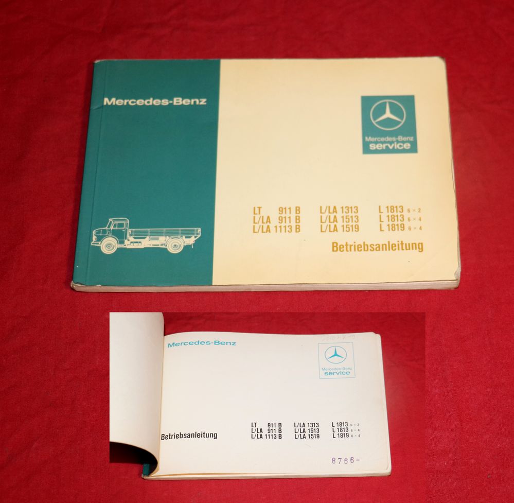 Mercedes L, LA 911 B, 1113 B usw. Mittelschwere Kurzhauber