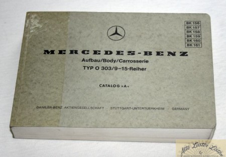 22346_ersatzteilliste_mercedes_benz_mb_busse_bLoyVaUFllWFFY Mercedes O 303 9 - 15 Reiher Bus Aufbau