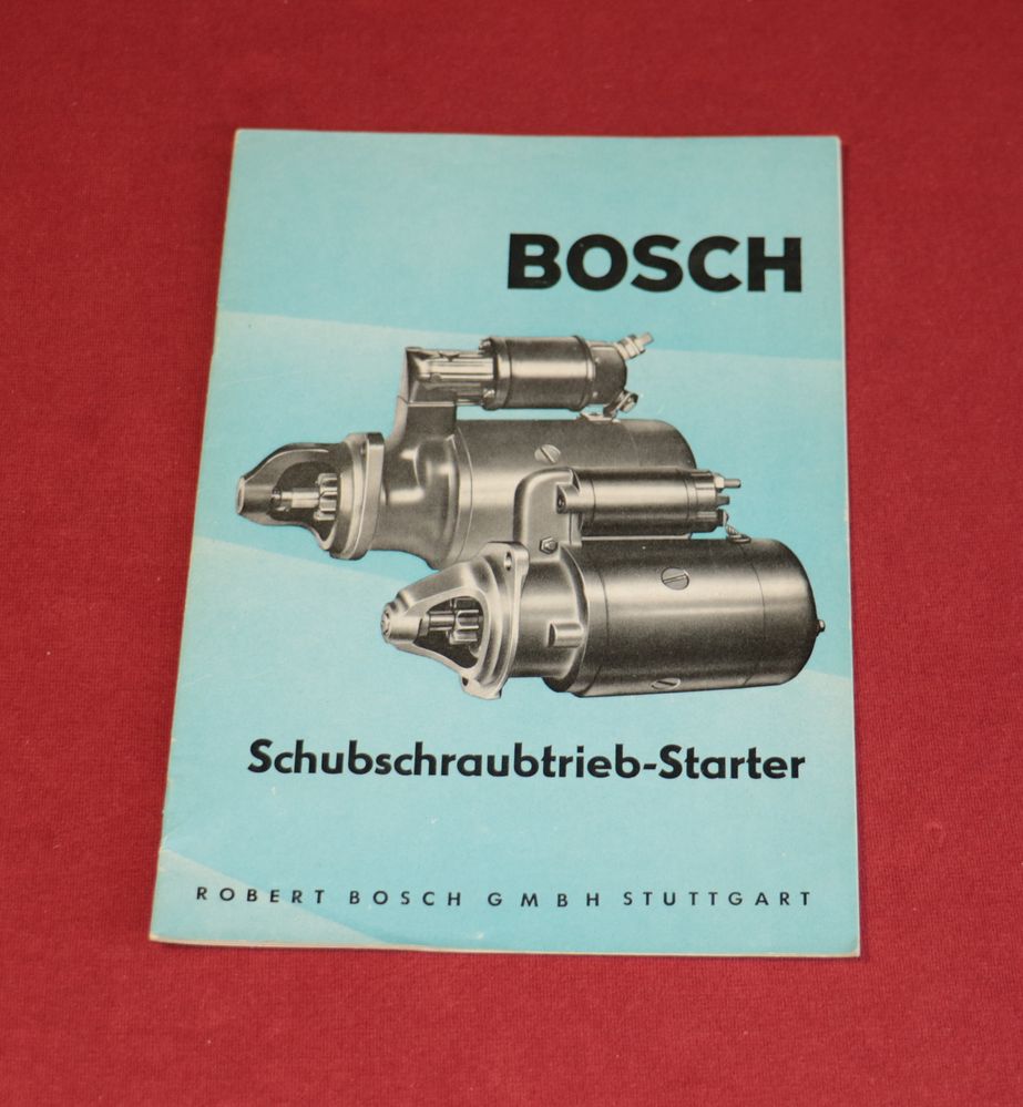 BOSCH Anlasser Schubschraubtrieb Starter