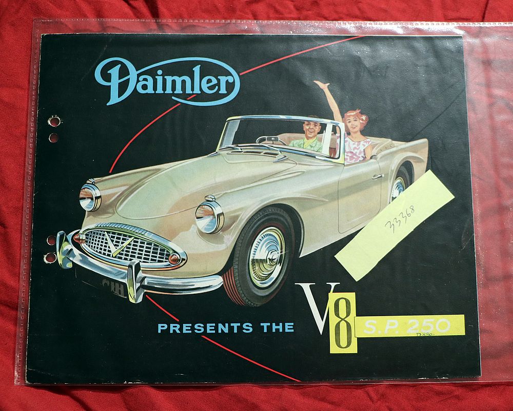 33368 Daimler SP 250 V8 , Prospekt