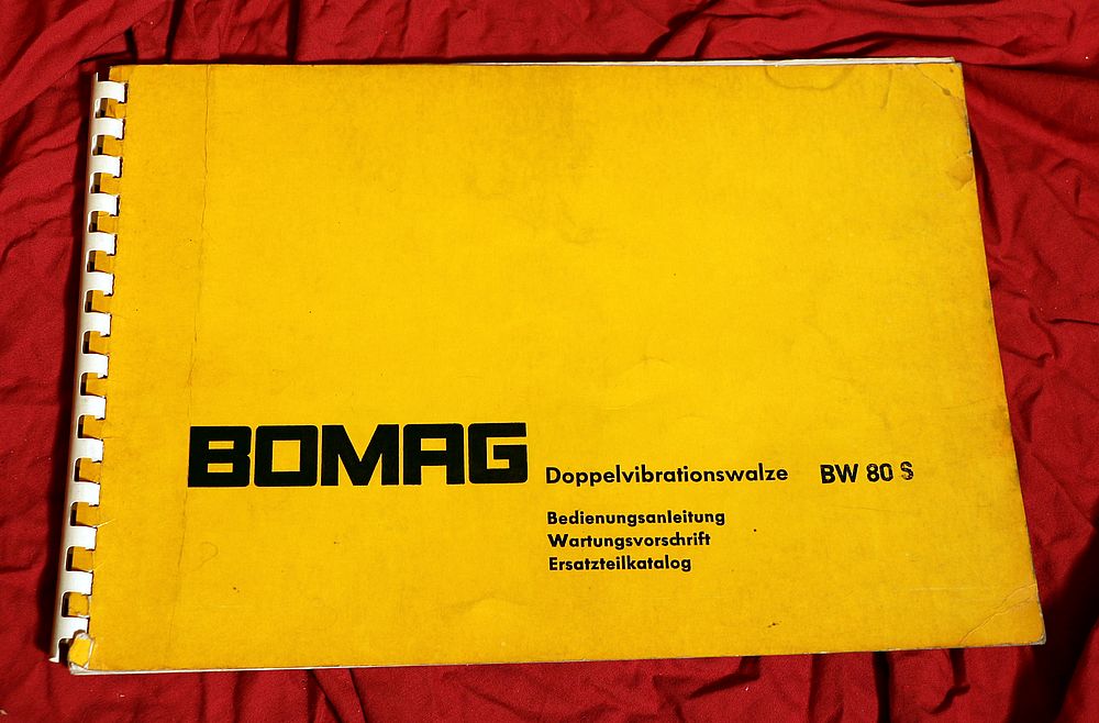 34376 BOMAG BW 80 S Doppel Vibrationswalze