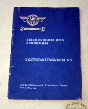 24377_betriebsanleitung_ost_fahrzeuge_ddr_bx1e57z1ab29wQ Lastwagen G 5 , VEB Grube Werdau Betriebsanleitung