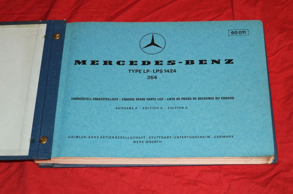 16259 Mercedes LP 1424 , LPS 1424 Fahrgestell