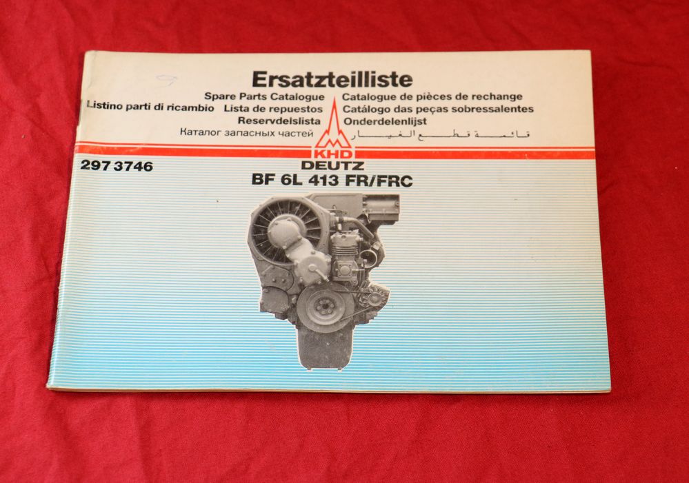 51555 Deutz Motor BF 6 L 413 FR , FRC