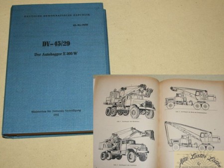 KRAZ  214 Autobagger E 305 W   NVA  Anleitung