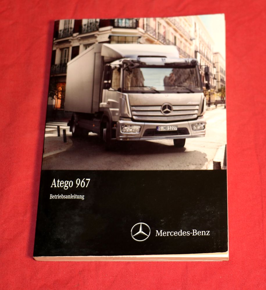 Mercedes Atego 967 Betriebsanleitung 2016