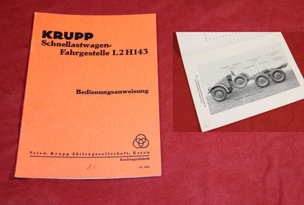44462 Krupp Protze L 2 H 143 + Motor M 304