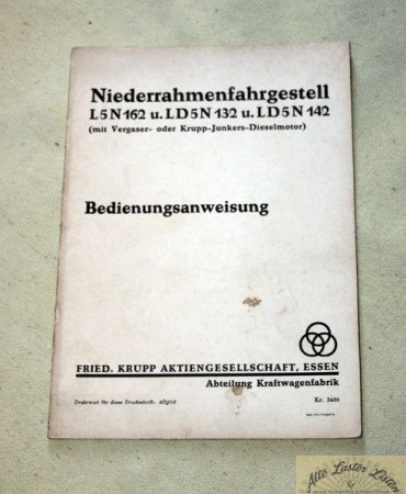 32264_betriebsanleitung_sonstige_lkw_deutsche_krupp_bekTNAMiCb5gTQ KRUPP L 5 N 162, LD 5 N 132, 142