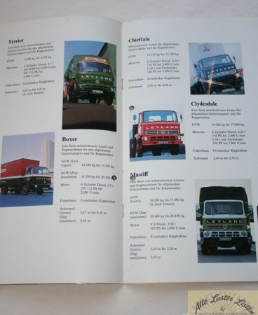 Leyland in Europa