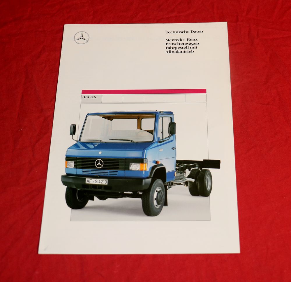 Mercedes Transporter 814 DA Allrad 4x4 Daten