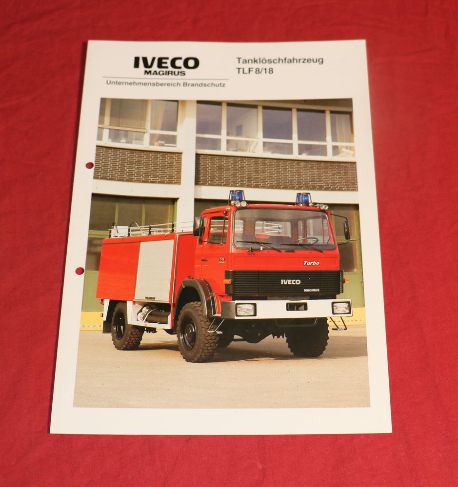 Magirus Feuerwehr TLF 8 / 18 Allrad auf 75-16 AW