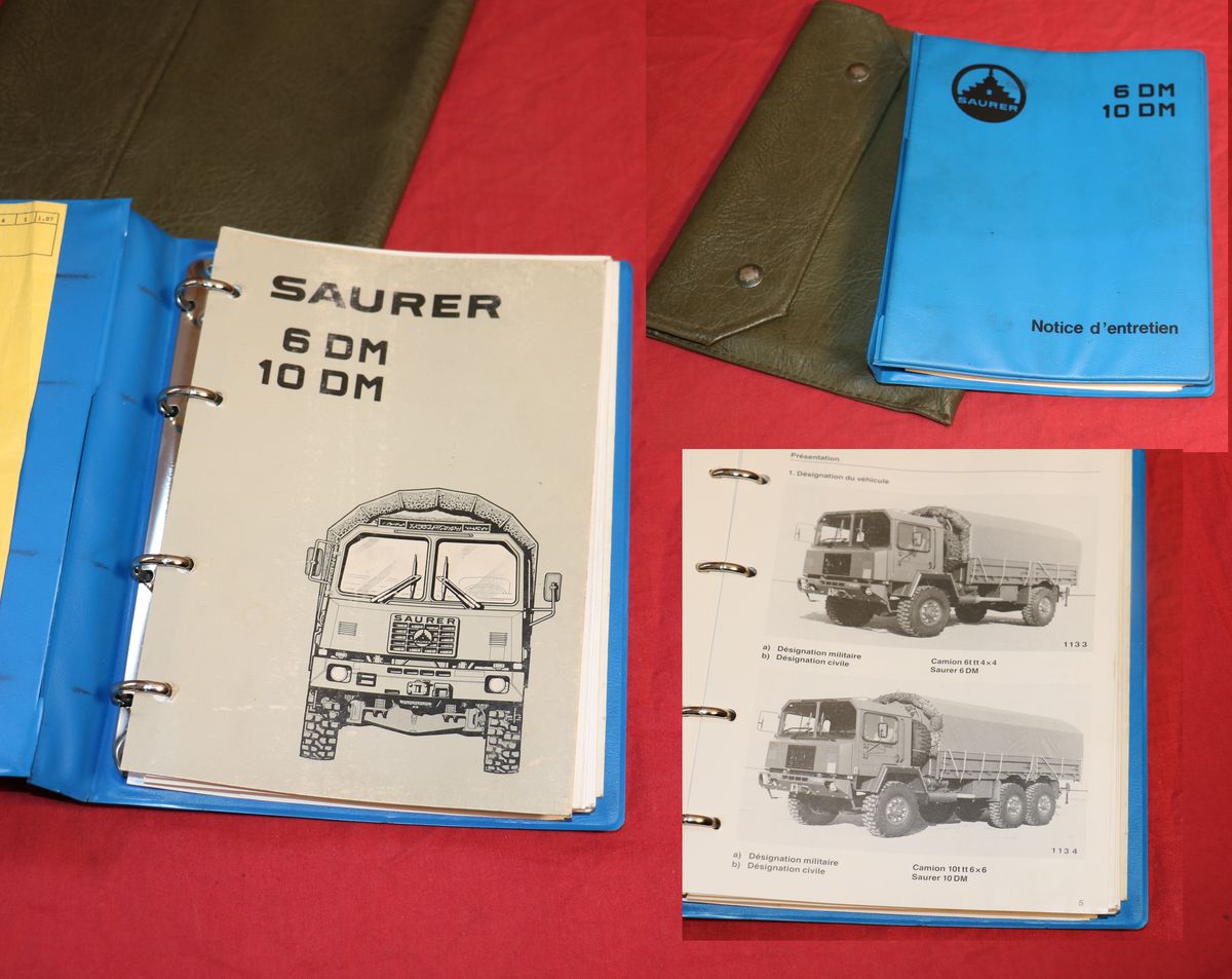 SAURER 6 DM Saurer 10 DM Camion 4x4 6x6
