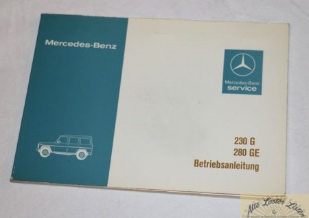 21634_betriebsanleitung_mercedes_benz_lkw_mb_transporter_leichte_lkw_bgiaZl9KybE0hX Mercedes G Geländewagen 230 , 280 G, GE
