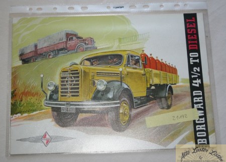 Borgward 4,5 to Diesel