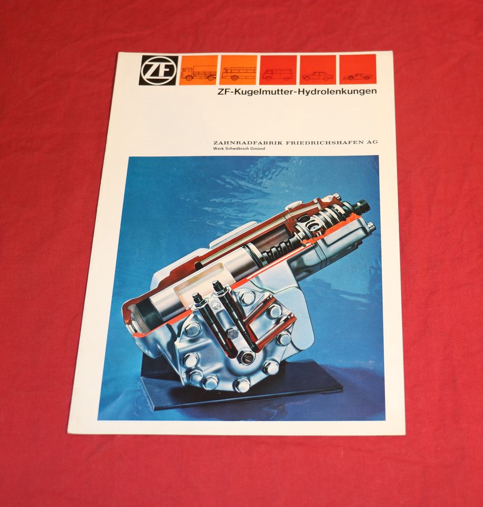 ZF Kugelmutter Hydrolenkung Prospekt