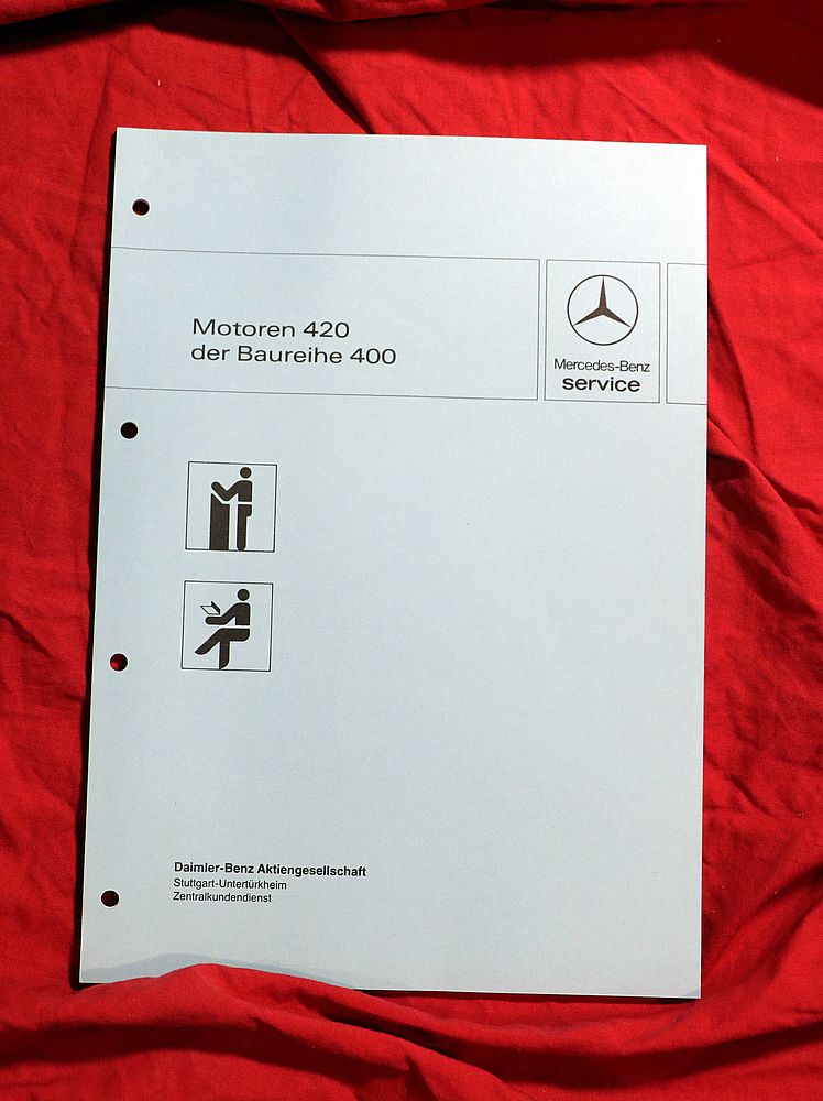 Schulung Mercedes Motoren OM 420 Baureihe 400