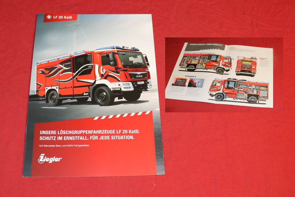 Ziegler LF 20 KatS Löschgruppenfahrzeuge Prospekt