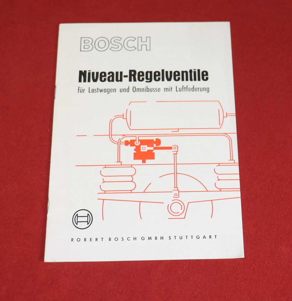 BOSCH  Niveau Regelventile für LKW + Busse mit Luftfederung