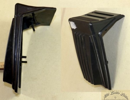 Trittstufe Magirus Frontlenker auf Stoßstange , Kunststoff