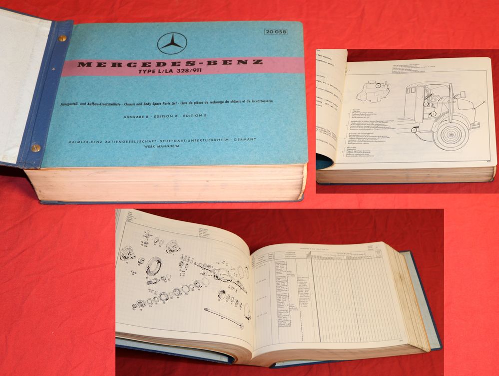 41440 Mercedes Kurzhauber L, LA 911 , 328 L und LA