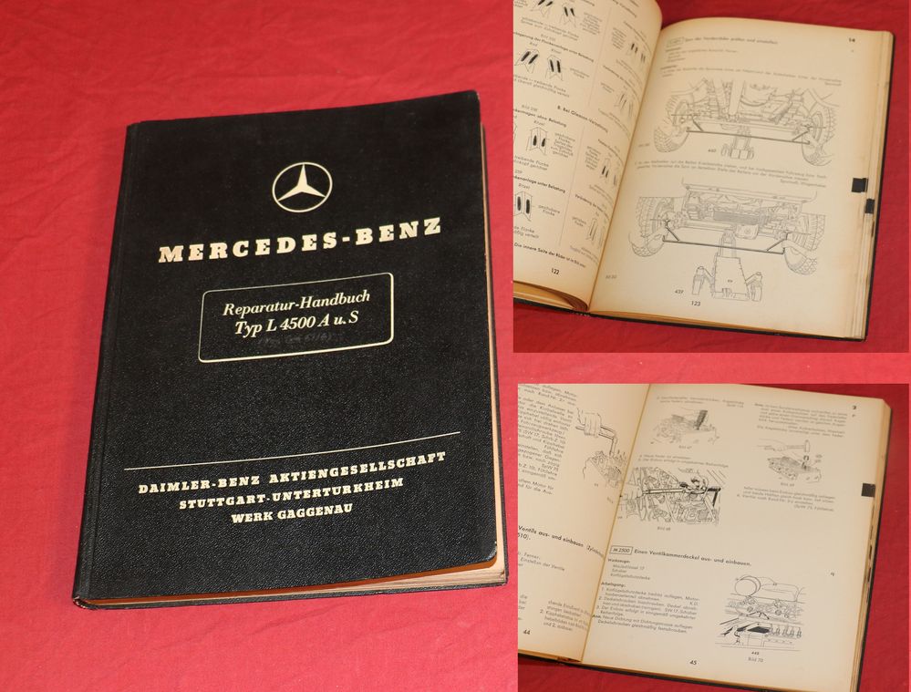 Mercedes L 4500 A + S Werkstatthandbuch von 1943