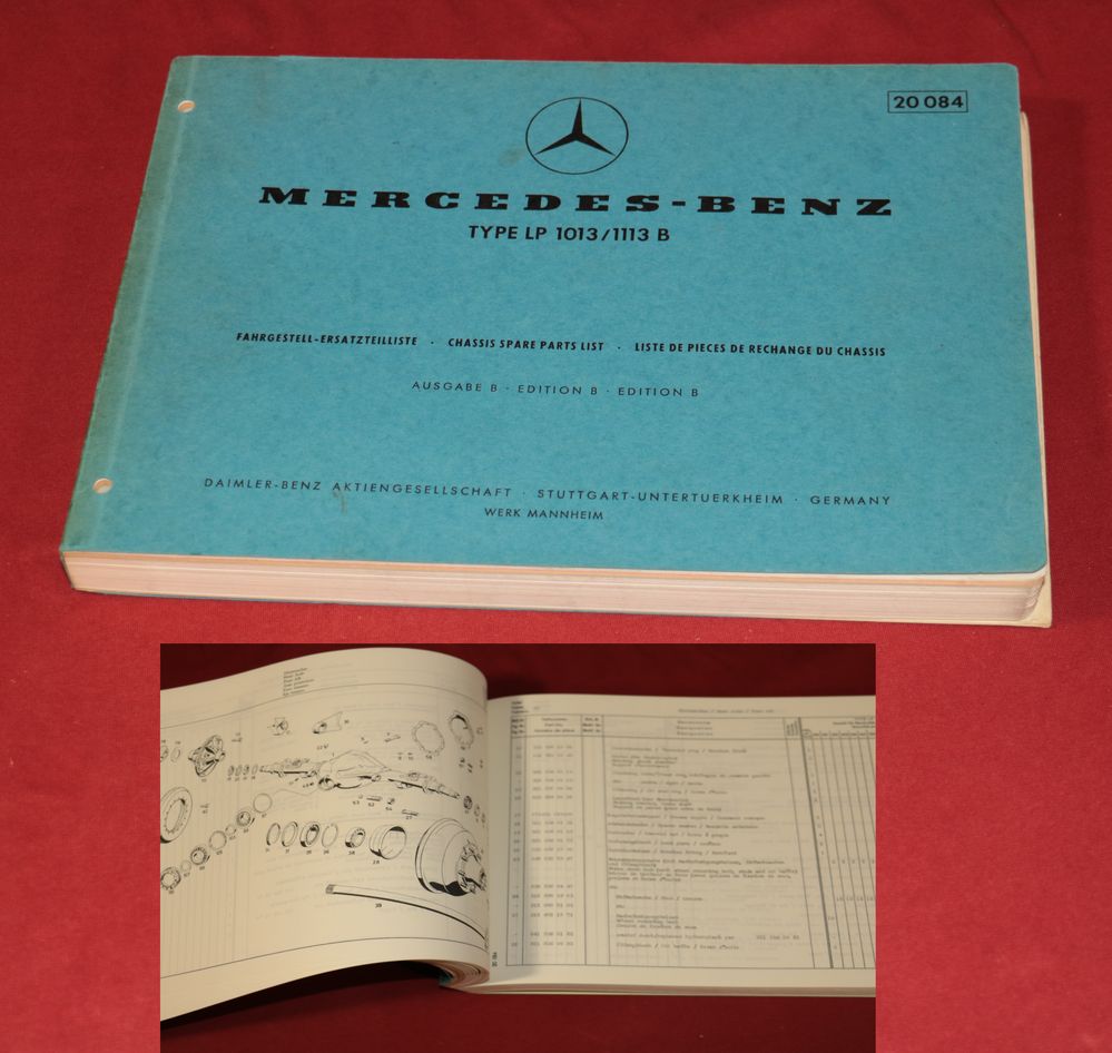 41658 Mercedes LP 1013 , LP 1113 B Frontlenker, Baumuster 358