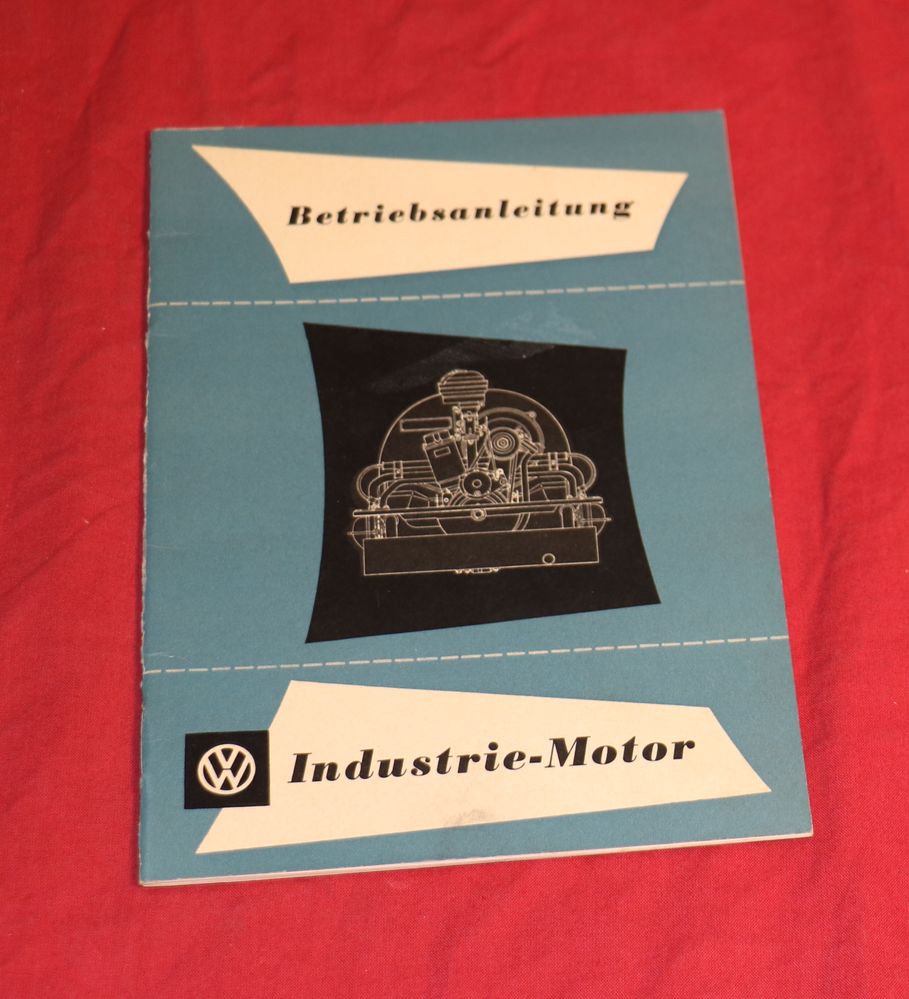 33129 VW Industriemotor Typ 122 , Anleitung