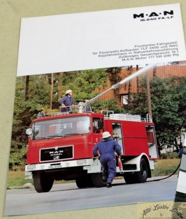 MAN 16.240 FA - LF Allrad Feuerwehr TLF 24/50 , RW 3