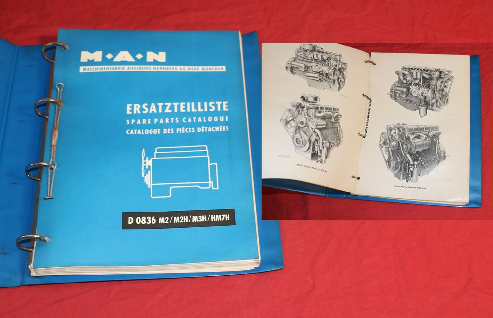 MAN Motor D 0836 , M2 , M2H , M3H , HM7H