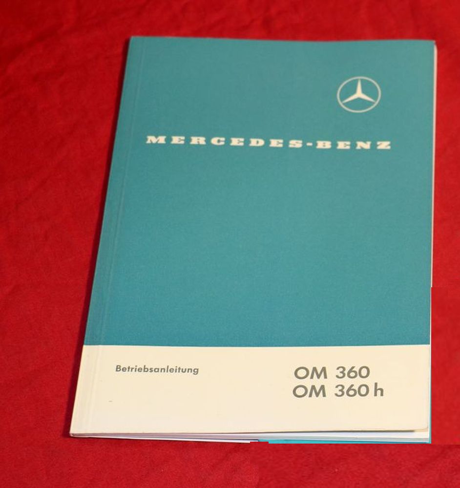 52999-2 Mercedes Dieselmotor OM 360 , OM 360 h