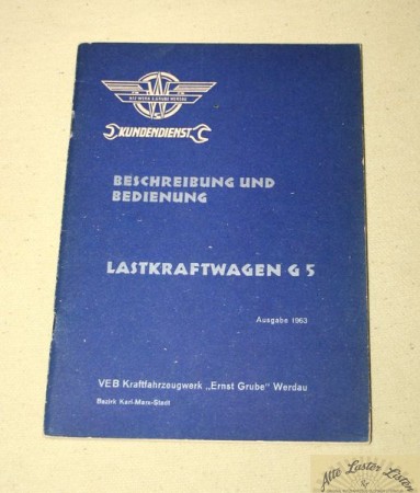 33593_betriebsanleitung_ost_fahrzeuge_ddr_bD8iz1kltjK8lv IFA G5 , Dreiachs Allrad LKW Ernst Grube Werdau