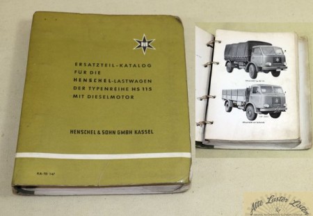 31038_ersatzteilliste_hanomag_henschel_henschel_bpCqIoQcn05Y3M Henschel HS 115 , LKW 5 to gl Militär Ersatzteilliste