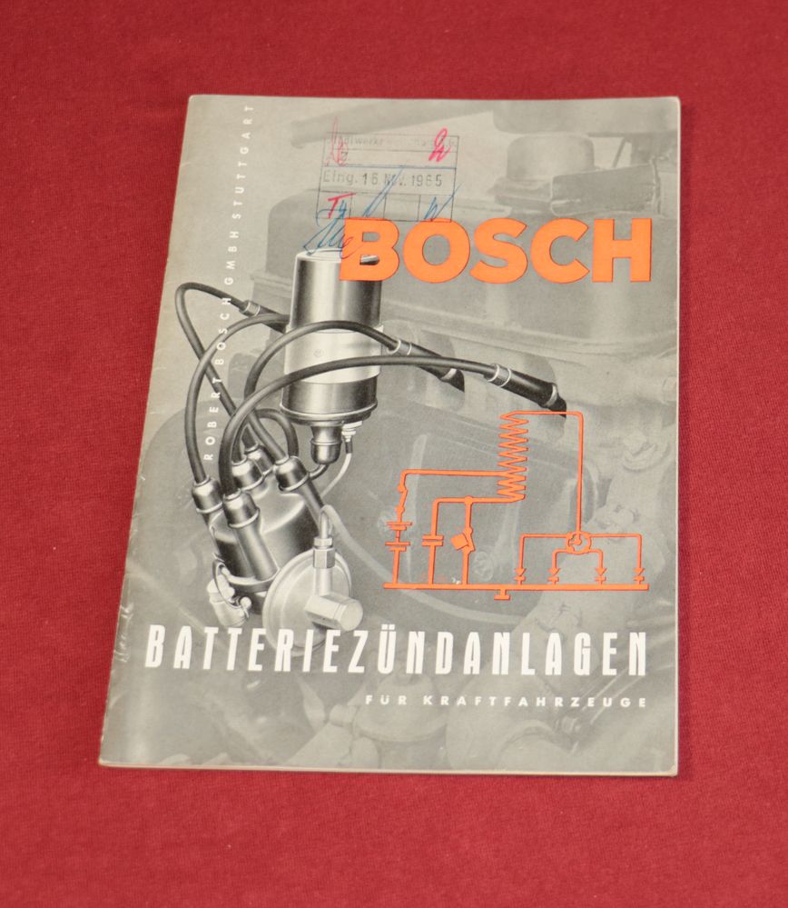 BOSCH  Batteriezündanlagen für Kraftfahrzeuge