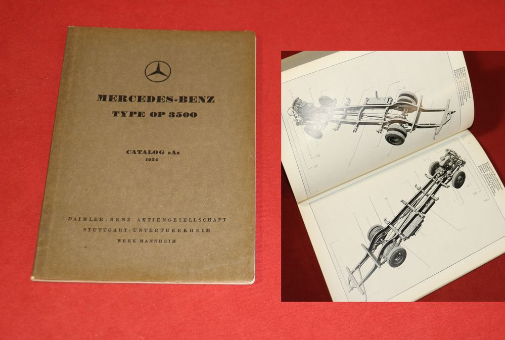 20384 Mercedes OP 3500 Fahrgestell