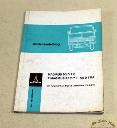 21972_betriebsanleitung_magirus_deutz_magirus_bis_1970_frontlenker_bis_1970_b2YXbtZQ5bARtH Magirus Deutz 90 / 95 D 7 F , FA