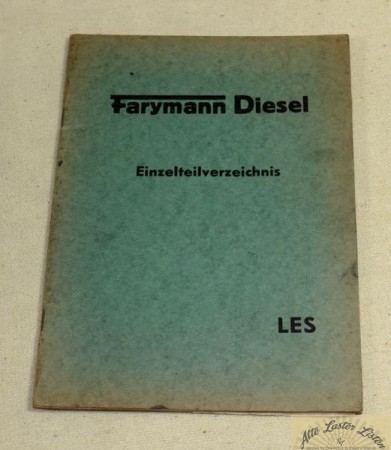 Farymann  Diesel Motor   LES
