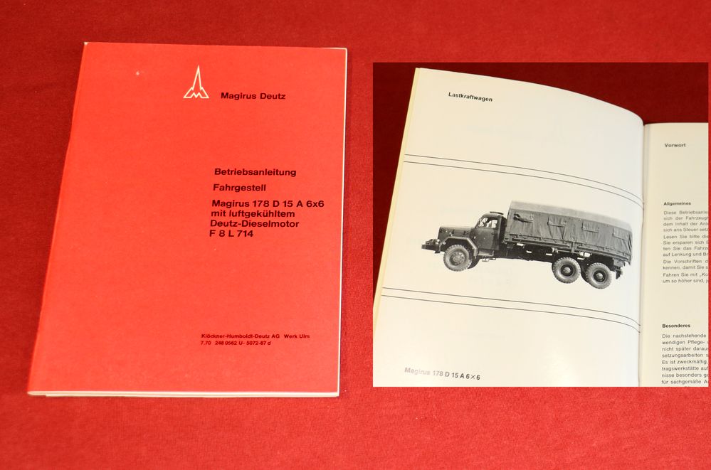 52500 Magirus Deutz Jupiter 178 D 15 A mit Dieselmotor festes Fahrerhaus