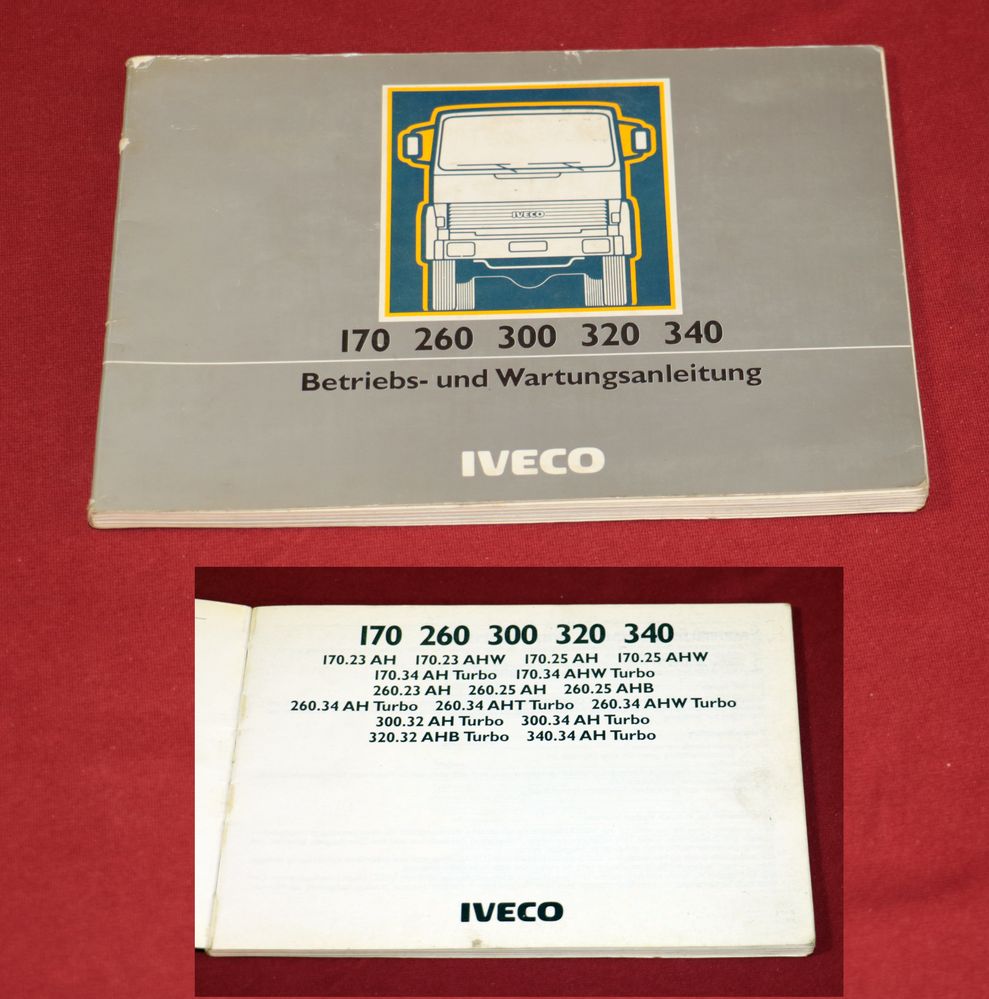 49129 Iveco 170, 260, 300, 320, 340 .23 - 34 AH, AHB, AHW