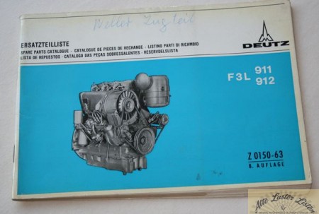 17090_ersatzteilliste_magirus_deutz_deutz_motoren_911_912_913_b2GRwm5ubxcHJE Deutz Motor F 3 L 911 , 912